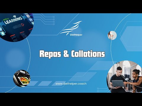 Les modules « Repas » &amp; « Collations »