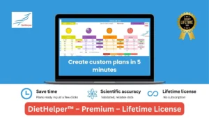 DietHelper Premium™ – De voedingssoftware voor veeleisende coaches